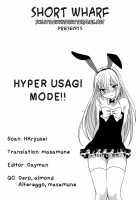 Hyper Usagi Mode!! / ハイパーうさぎモード!! [Sadakichi] [Original] Thumbnail Page 19
