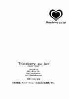 Tripleberry Au Lait [Rioka Masaki] [Bleach] Thumbnail Page 59