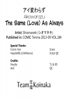 Aikawarazu / アイ変わらず [Shiomaneki] [Original] Thumbnail Page 23