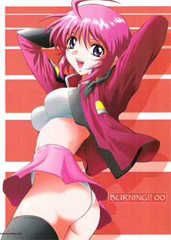 Burning!! 0 / BURNING!! 00 [Harukaze Soyogu] [Gundam Seed Destiny]