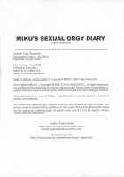 Miku's Sexual Orgy Diary / ミクの乱交日記 [Okamoto Fujio] [Original] Thumbnail Page 154