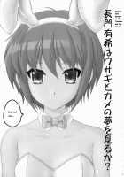 Nagato Yuki Wa Usagi To Kame No Yume Wo Miru Ka? / 長門有希はウサギとカメの夢をみるか？ [Momoya Show-Neko] [The Melancholy Of Haruhi Suzumiya] Thumbnail Page 02