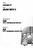 Holiday Party! 3 / Holiday Party! 3 [Kurosawa Kiyotaka] [Original] Thumbnail Page 26