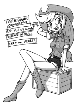 Psychosomatic Counterfeit EX: A.J. In E.G. Style / Psychosomatic Counterfeit EX: A.J. in E.G. Style [Shinda Mane] [My Little Pony Friendship Is Magic]