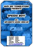 Speedo Boy! / 競パン少年！ [Miyamoto Ikusa] [Original] Thumbnail Page 35