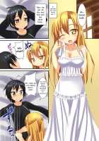 Asuna To Shinkon Hatsuya / アスナと新婚初夜 [Teppeki Kyojin] [Sword Art Online] Thumbnail Page 02