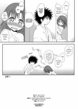 Negai Kata Ano Ato / ねがいかた あのあと [Takumi Na Muchi] [Toaru Kagaku No Railgun] Thumbnail Page 07