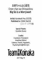 Onee-chan wa Shinpaishou | Big Sis is a Worrywart / お姉ちゃんは心配性 [Kurokoshi You] [Original] Thumbnail Page 29