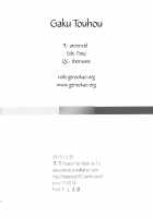 Kure no Genki na Goaisatsu | Year End Cheerful Greeting / 暮れの元気なご挨拶 [Satou Memeko] [Touhou Project] Thumbnail Page 17