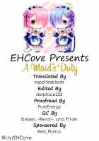 Maid no Oshigoto / メイドのおしごと [Aono Ribbon] [Re:Zero - Starting Life in Another World] Thumbnail Page 17