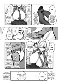 The Unsocialable Girl working at the Outcall Reflexology Salon is actually a JK with Huge Breasts / 愛想の悪い派遣リフレ女子が実は長乳JKでした。 Page 8 Preview