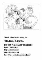 What Is It That You Are Looking For / 探し物はナンですか [Yude Pea] [Touhou Project] Thumbnail Page 25