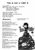 This Is Not A Toilet 3 / ここはトイレではありません3 日本語版 [Terada Ochiko] [Original] Thumbnail Page 34