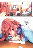 Miku ga Kisei Jijitsu o Tsukuru Hon / 三玖が既成事実を作る本 [Karory] [Gotoubun No Hanayome] Thumbnail Page 26