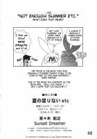 Not Enough Summer Etc. / 夏の足りないetc [Chachaki Noriyuki] [Detective Conan] Thumbnail Page 21