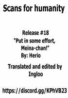 Put in some effort, Meina-chan! / すこしはがんばれ! めいなちゃん [Herio] [Original] Thumbnail Page 33