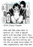 Onii-chan Choukyou Nikki / お兄ちゃん調教日記 [Shinagawa Mikuzu] [Original] Thumbnail Page 21