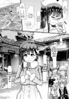 On-site Futanari Onsen Report / ふたなり温泉番組の入浴リポーター★ [Hakaba Yodomu] [Original] Thumbnail Page 04