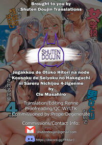 Jogakkou de Otoko Hitori na node Kousoku de Seiyoku no Hakeguchi ni Sareru Nichijou 4-Jigenme / 女学校で男ひとりなので校則で性欲のはけ口にされる日常 4時限目 Page 71 Preview