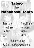 TABOO -Zenpen- / TABOO -前編- [Nanahoshi Tento] [Original] Thumbnail Page 25