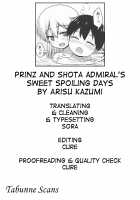 Prinz to Shota Teitoku no Amaama Days / プリンツとショタ提督のあまあまDays [Arisu Kazumi] [Kantai Collection] Thumbnail Page 22