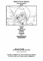 Miss Fox's Snack / お狐さまのつまみぐい [Moketa] [Touhou Project] Thumbnail Page 19