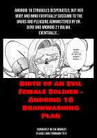 Tanjou!! Aku no Onna Senshi Jinzou Ningen Ryousan-ka Keikaku / 誕生!!悪の女戦士 人造人間量産化計画 [Dragon Ball Z] Thumbnail Page 62