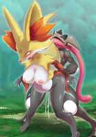 Evil Greninja x Delphox: The Fallen Flame Witch [Kikunyi] [Pokemon] Thumbnail Page 120