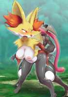 Evil Greninja x Delphox: The Fallen Flame Witch [Kikunyi] [Pokemon] Thumbnail Page 123