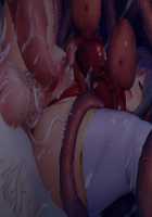 Taimashi Shion / 退魔師紫苑 [Tokumei Hero] [Original] Thumbnail Page 668