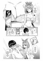 Yotsuba to Shichakushitsu de H Shiyo / 四葉と試着室でHしよっ [Murasakio] [Gotoubun No Hanayome] Thumbnail Page 06