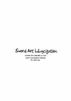 Sword Art Lilycization. [Island] [Sword Art Online] Thumbnail Page 19