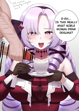 Salome Drinking Cum Desuwa / Salome Drinking Cum Desuwa [1nilla] [Nijisanji]