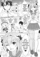 Motto Kyou kara Boku wa Master no Koibito / もっと今日からボクはマスターの恋人 [URA] [Fate] Thumbnail Page 02