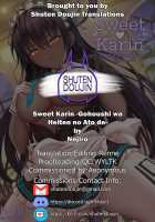 Sweet Karin -Gohoushi wa Heiten no Ato de- / Sweet♥Karin -ご奉仕は閉店のあとで- [Nejiro] [Blue Archive] Thumbnail Page 29