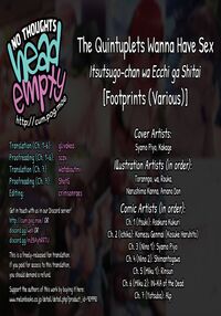 Itsutsugo-chan wa Ecchi ga Shitai / 五つ子ちゃんはえっちがしたい Page 73 Preview