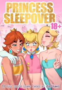 Princess Sleepover [Riz] [Super Mario Brothers] Thumbnail Page 01