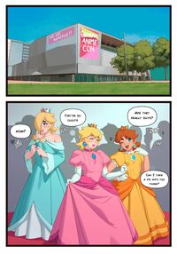 Princess Sleepover [Riz] [Super Mario Brothers] Thumbnail Page 02