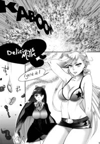 Delicious Milk / Delicious Milk [Amatake Akewo] [Panty And Stocking With Garterbelt] Thumbnail Page 05