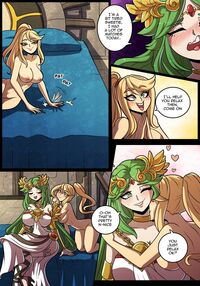 Smash Girls: Samus and Palutena's Bedroom Smash! / Smash Girls: Samus and Palutena's Bedroom Smash! Page 4 Preview